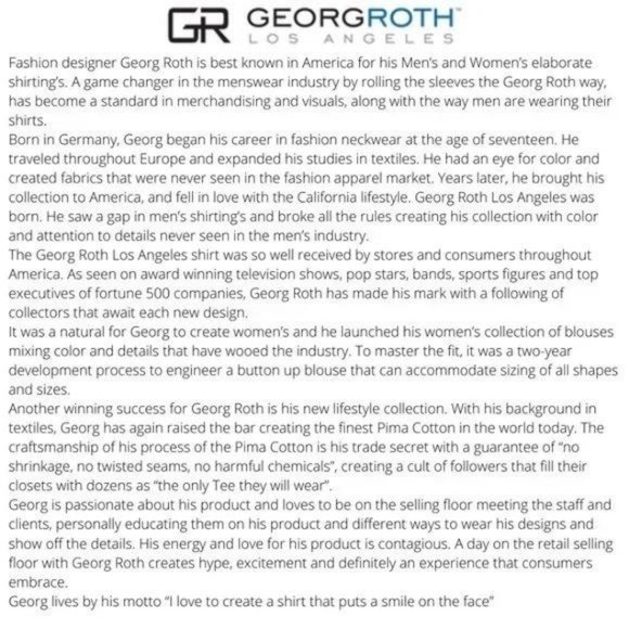 Georg Roth LA Medium Slim Fit Purple Multi Striped Cotton Polyester Long Sleeve - Picture 8 of 11